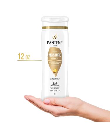 Buy Pantene PRO-V Daily Moisture Renewal 2 in 1 Shampoo + Conditioner - 12 oz | International Shipping Available - Buy Online on GoSupps.com
