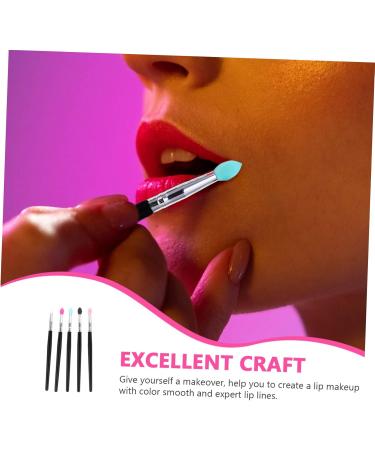 Balacoo 5pcs Silicone Eyeshadow Brush Silicone Makeup Brush Cosmetic Beauty Supply Tool Brush Crease Miss - Buy Online on GoSupps.com