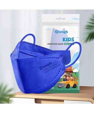 10/50/100Pcs Children's Face Shield Breathable 4-Layer Protective Face Cover with Elastic Earloop 50pcs-c One Size - Buy Online on GoSupps.com