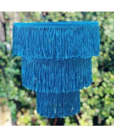 Neon Pink Chainette Fringe Trim - 5 Yards | DIY Trims by the Yard - Buy Online on GoSupps.com