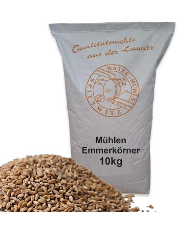 Mills Emmer grains 10kg whole grain cleaned fresh from the R tze mill in best quality Emmer kernels 10 kg