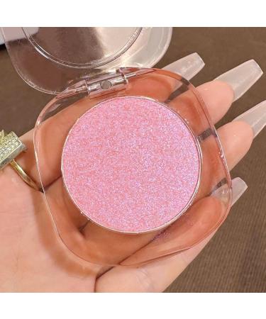 highlighter palette for face contour peach pink glitter high pigmentation long lasting ultra smooth eyeshadow for all skin - Buy Online on GoSupps.com