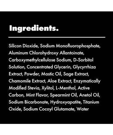 Unpa Cha Cha Energy Toothpaste | Activated Charcoal Organic Ingredients Fresh Mint Flavor | Natural Stain Removal & Gum Disease Prevention - 100g - Buy Online on GoSupps.com