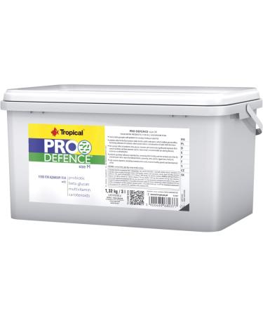 Pro Defence Size M (GRANULES) 3L / 1.32kg - Food with probiotic for All aquarium fish
