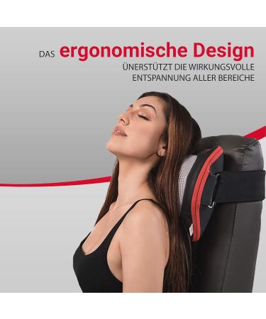 Miniwell Twist2go Casada Shiatsu Massage Pillow with Heating Function - Wireless Neck Shoulder & Back Massager for Home & Office - Buy Online on GoSupps.com
