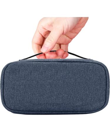 Festaum Diabetic Cooler Travel Case | Insulated Medication Bag with Ice Packs | Diabetes Travel Case in Gray - Buy Online on GoSupps.com