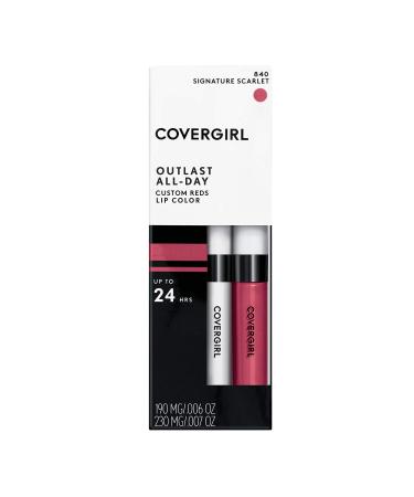 COVERGIRL Outlast All-Day Lip Color Custom Reds in Signature Scarlet - Buy Online on GoSupps.com