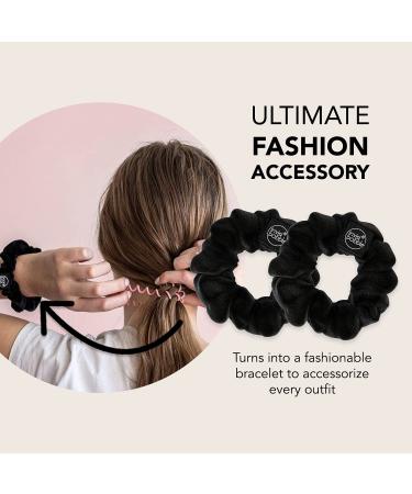 Invisibobble Sprunchie Original True Black - 2 Pack | Effortless Hair Styling & Comfort - Buy Online on GoSupps.com
