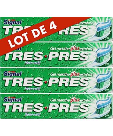 Signal Toothpaste Gel Very Close 4x100ml