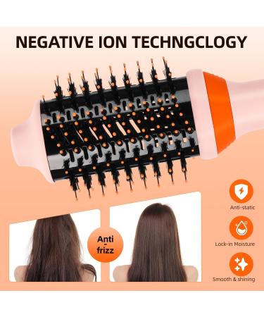 All-in-One Hair Blow Dryer Brush - Salon-Quality Styling Tool for Women - Straighten Curl & Smooth with Negative Ion Technology - Buy Online on GoSupps.com