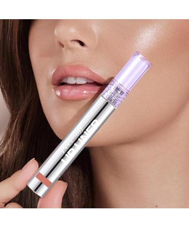 Peelable Lipliner Waterproof Makeup for WomenLipstick Makeup Beauty Supplies for Daily Work Commuting Travel Party Women Girls Woman 02 - Buy Online on GoSupps.com
