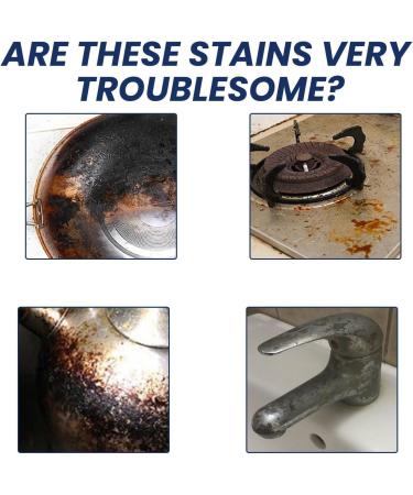 Steel Cleaning Paste Stainless Steel Clean Wax Rust Remover for Metal Magical Nano-Technology Stainless Steel Cleaning Paste Stainless Steel Cleaner and Polish (3pcs) - Buy Online on GoSupps.com