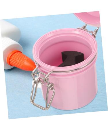 2 Pi ces pot de joint de colle conteneur de colle greffer pot scell de colle de cils de greffe pot d' tanch it pour colle cils accessoire de colle cils Plastique rose - Buy Online on GoSupps.com