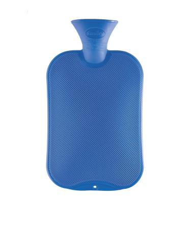 Fashy Hot Water Bottle Classic Assorted Colors - Made in Germany