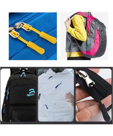 Buy Shullin 50-Piece Nylon Zipper Pulls - Colorful Zipper Extensions for Backpacks Luggage & Handbags - 10 Vibrant Colors Available - Buy Online on GoSupps.com