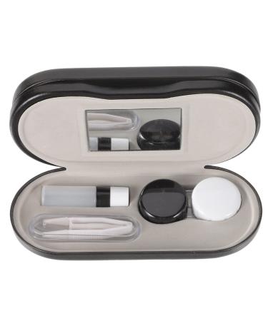 Solustre 1 set of glasses case with double usage in multi-purpose glass organizer Servant glasses organizer glasses box glasses case contact lens container Schnapps glasses Multifunction