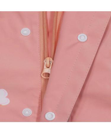 Fewlby Kids Puddle Suit XL/5-6 Years Pink - Waterproof Hooded Rain Suit for Boys and Girls - Toddler Muddy Suit - Cartoon Romper - Rainwear - Buy Online on GoSupps.com