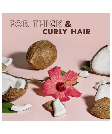 Shea Moisture Coconut & Hibiscus Curl & Shine Shampoo and Conditioner Set - Family Size (16 Fl Oz Ea) | With Coconut Oil, Vitamin E, Neem Oil for Frizz Control - Curly Hair Products - Buy Online on GoSupps.com