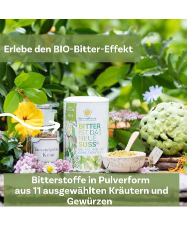  SonnenMoor Organic bitter powder Bitter is the new sweet in a 100 g tin a natural product of the Austrian family company SonnenMoor active since 1972. - Buy Online on GoSupps.com