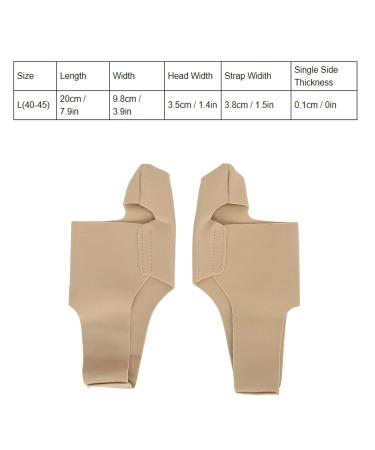Natudeco Bunion Relief Sleeve Socks - Hallux Valgus Corrector with Big Toe Separator - Alleviate Pain & Promote Toe Alignment - High Elasticity (L) - Buy Online on GoSupps.com