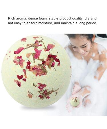 Buy Maria Rose Essential Oil Bath Bomb | Relaxing Aromatherapy with Dried Flowers - Moisturizing Soak for Spa Experience - Buy Online on GoSupps.com