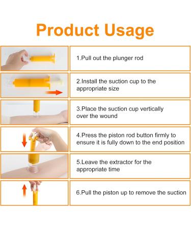 Bug Bite Suction Tool - Insect Bite and Bee Sting Extractor Kit | Portable Bug Bite Relief Set for Outdoor Activities | Effective Poison Removal & Itch Reduction - Buy Online on GoSupps.com