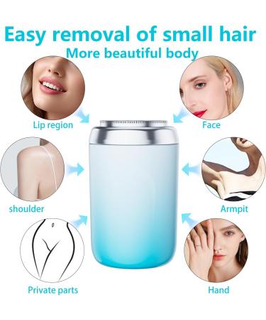 Buy Ladies Flawless Facial Hair Remover & Electric Shaver Set - Portable Rechargeable Wet/Dry Use for Eyebrows Beard Underarm Bikini - Buy Online on GoSupps.com