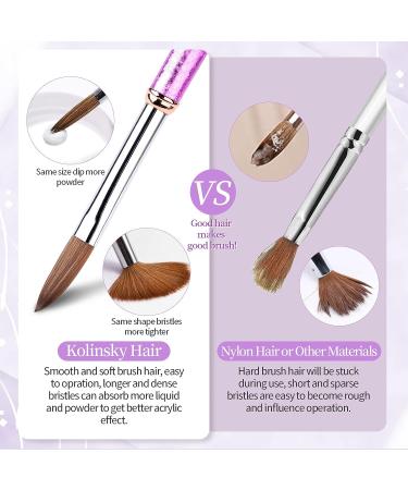BORN PRETTY Acrylic Nail Brush - Professional Kolinsky Brush for Extension Nails | 1PC - Buy Online on GoSupps.com