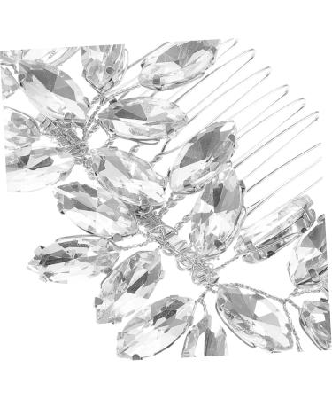 IWOWHERO Crystal Hair Accessories Wedding Hair Comb Rhinestone Hair Side Comb Wedding Hair Side Comb Wedding Hair Accessories Decorative Hair Side Comb Rhinestone Hair Comb Bride Hair Comb - Buy Online on GoSupps.com