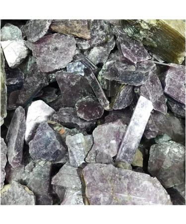 for Natural Crystal Gemstone Purple lepidolite Rough Stones for Reiki Reiki Balancing - Buy Online on GoSupps.com
