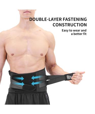 PROIRON Back Support with Lumbar Cushion | Ergonomic Back Support Belt for Men & Women | Ultimate Lumbar Support for Pain Relief - Buy Online on GoSupps.com