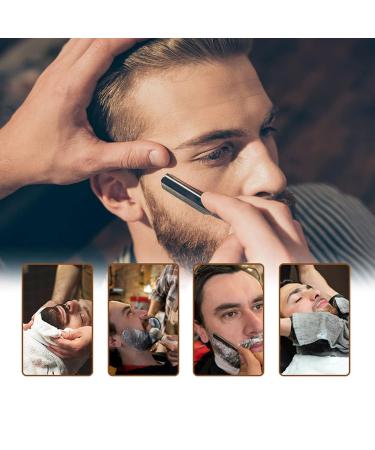 Professional Gold Straight Edge Razor Set - Ergonomic Foldable Design for Barbershops & Shaving - Buy Online on GoSupps.com