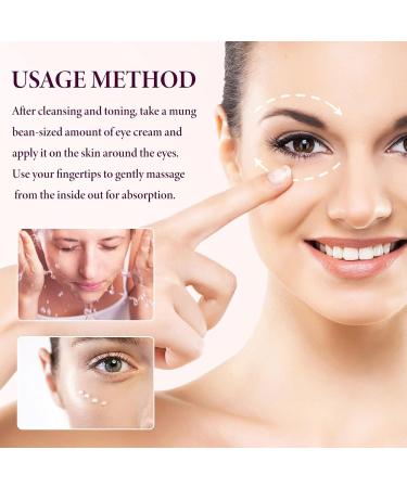  Goowafur Eye Cream - Firming Eye Cream - Eye Cream - Removes Puffiness - Night Cream to Reduce Crows Feet and Fine Lines Goowafur - Buy Online on GoSupps.com