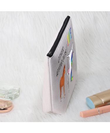 40th Birthday Cosmetic Bag Gift for Women - Stylish Beige Accessories for 40-Year-Olds - Buy Online on GoSupps.com
