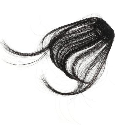 OSALADI Piece Bangs Hair Clip Extension Wispy Bangs Wig Fringe Clip in Bangs Black Hair Bang Wispy Fringe Bangs Flat Neat Air Bangs Fake Hair Bangs Clip in Fringe Elegant Xuchang Woman Natural Color - Buy Online on GoSupps.com
