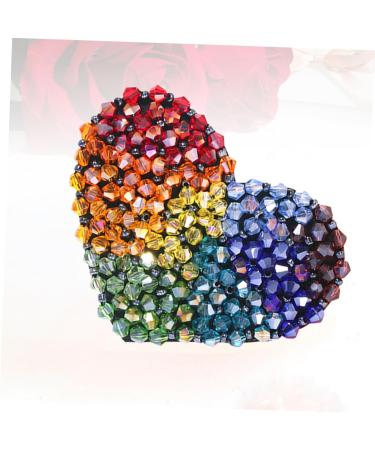 minkissy Metal Hair Clips Colored Hair Clips Metal Hair Barrettes Colorful Hair Clip Alloy Snap Clip Heart Hair Clip Colorful Heart Clip Heart-shaped Beads - Buy Online on GoSupps.com