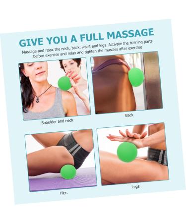 Beaupretty Silicone Lacrosse Balls - Rejuvenate & Relax | Solid Massage Ball for Fitness & Sports - Buy Online on GoSupps.com
