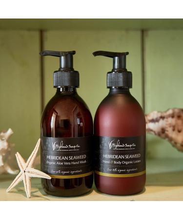 Highland Soap Company Hebridean Hand & Body Lotion - Seaweed Infusion 300ml | Nourishing Moisturizer for All Skin Types | International Shipping Available - Buy Online on GoSupps.com