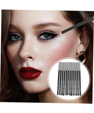 Lot de 12 Crayons Eyeliner Noirs 12pcs Bois Pratiques R sistants la Transpiration Maquillage Yeux Femmes Usage Quotidien Accessoires Maquillage Compact - Buy Online on GoSupps.com