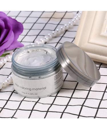 Hair Wax 6 Colors Single Use Hair Coloring Wax Styling Tool No Damage to Hair for Men and Women (Gray) - Buy Online on GoSupps.com