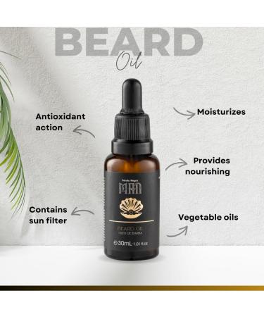 P rola Negra Beard Oil - Aligns & Tames Beard Strands for Men | 1.01 Fl. oz - International Shipping Available - Buy Online on GoSupps.com