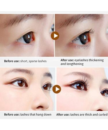 Volumizing Mascara - Natural and Non-Irritating Thickening Mascara Mascara for Senior Women Over 50 with Slim Lash Brush/ - Buy Online on GoSupps.com