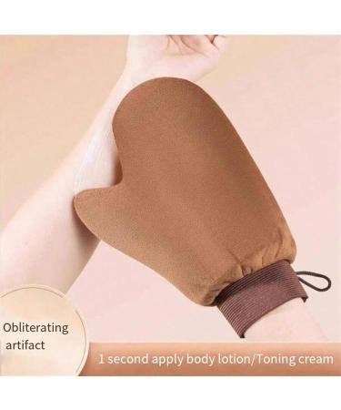 Double Sided Fake Tan Mitt Tanning Lotion Applicator Tanning Applicator Fake Tan Mitt with Nonslip Elastic Wrist and Thumb for Mousse Lotion Skin Care - Buy Online on GoSupps.com