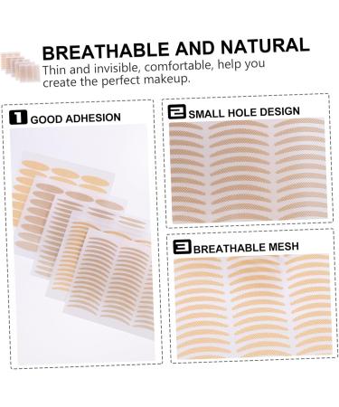 FRCOLOR Makeup Accessories 50 Sheet Lace Double Eyelid Sticker Invisible Double Eyelid Stickers Makeup Eyelid Tape Cosmetic - Buy Online on GoSupps.com