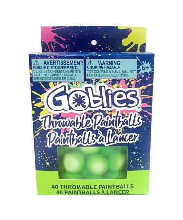 Goblies Throwable Paintballs 40 Count Green