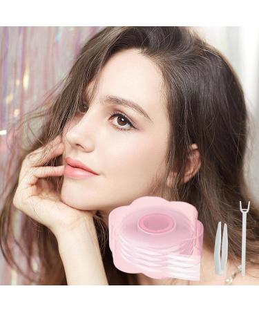 Eye Lift Tape for Droopy Lids - -Adhesive Invisible Double Eyelid Tape Instant Eyelid Lift Strips Eyelid Stickers for Hooded Droopy Uneven Mono-eyelids with Fork Rods and Tweezers Pettis R-c - Buy Online on GoSupps.com
