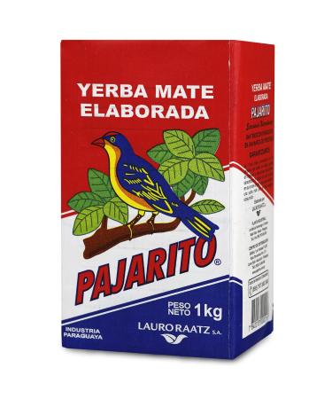 Yerbee Yerba Mate Pajarito Traditional Tea Set 1 kg | Paraguayan Yerba Mate | Detox and Energy Drinks