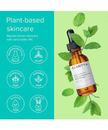 ClarityRx Peace Of Mind: Calming Peppermint Aromatherapy Concentrate - Natural Plant-Based Essential Oil Face Treatment (1 fl oz) | Shop Internationally - Buy Online on GoSupps.com