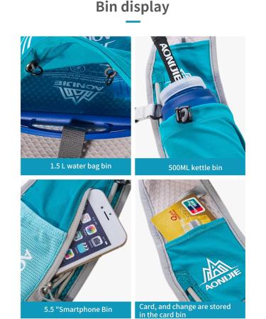 Lovarts Beauty 5L Running Backpack with Drinking Bag - Lightweight Bike Backpack for Men & Women Includes 500ml Bottle - Ideal for Hiking & Sports - Buy Online on GoSupps.com