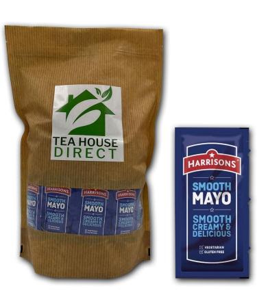 Harrison's Smooth Mayo To-Go Packets - Perfect for Lunch and Picnics | 350 Sachets - Buy Online on GoSupps.com